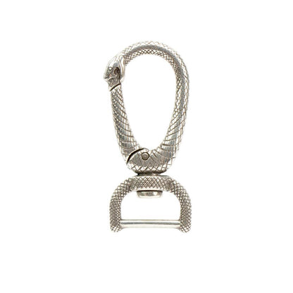 IVAN Infinity Snake Halter Snap Antique Silver 16mm (5 8") Each / Mollies New Zealand