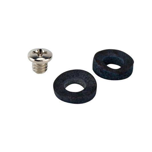 IVAN Concho Washer & Screw 25PK Nickel Plate / Mollies New Zealand