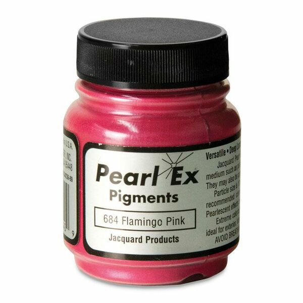 JACQUARD Pearl Ex Pigment Powder Flamingo Pink 684 / Mollies New Zealand