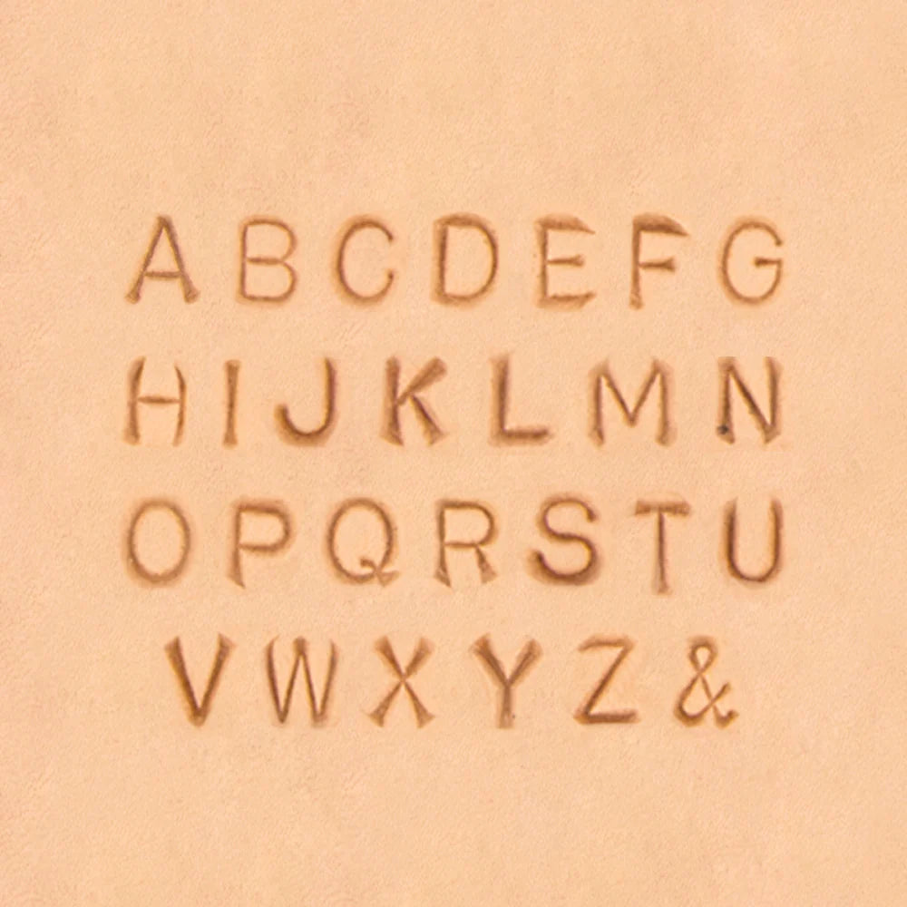 IVAN Alphabet Stamp Set 6mm (1 4") / Mollies New Zealand