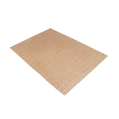 LEATHER Chromed Tanned Embossed Beige / Panel B4 Beige 2-3oz / Mollies New Zealand