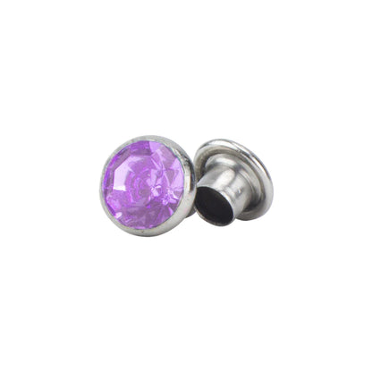 IVAN Crystal Rivets Light Purple 6*3.5mm 100PK / Mollies New Zealand