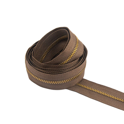 IVAN Brass #3 Zipper Tape | Mollies Make And Create NZ