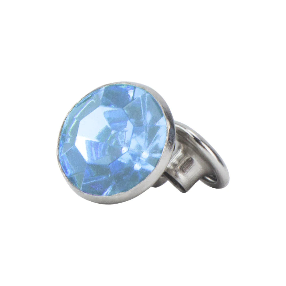 IVAN Crystal Rivets Blue 10*4mm 10PK / Mollies New Zealand