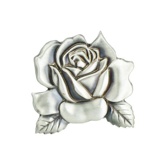 IVAN Rose Concho Antique Silver 33mm (1-3 8") / Mollies New Zealand