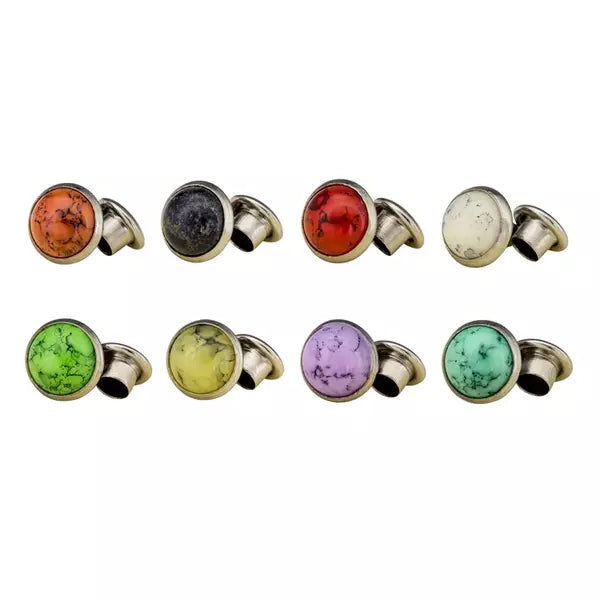 IVAN Round Stone Rivet / Mollies New Zealand