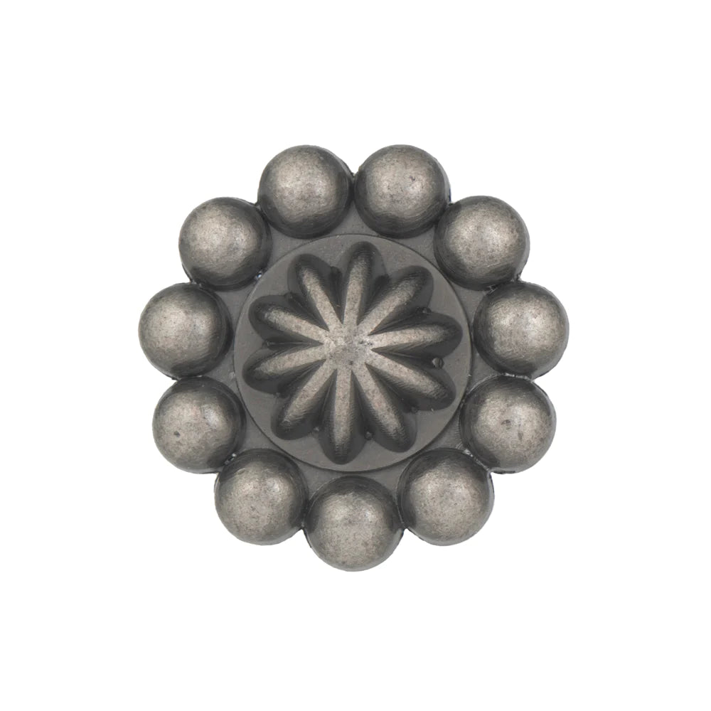 IVAN Sun Ridge Concho Antique Nickel 25mm (1") / Mollies New Zealand