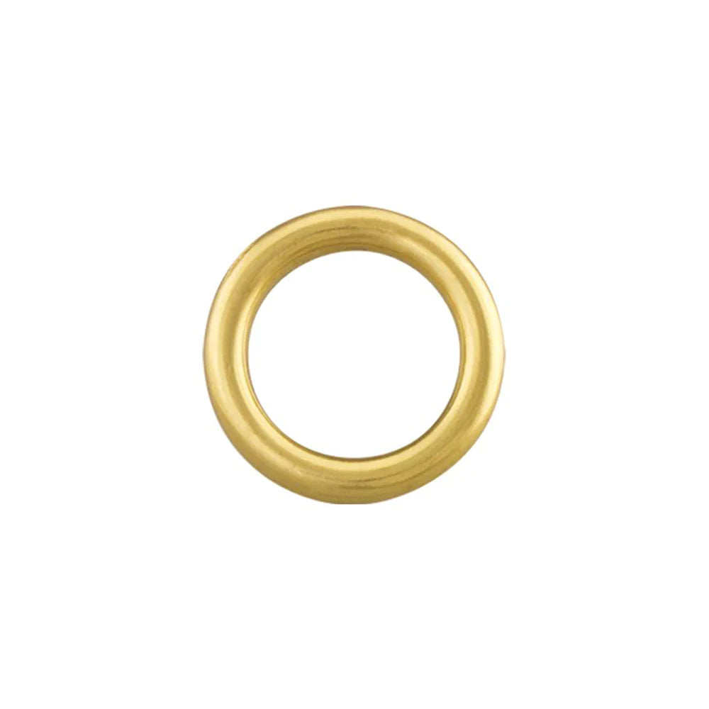 IVAN O Rings Solid Brass | Mollies Make And Create NZ