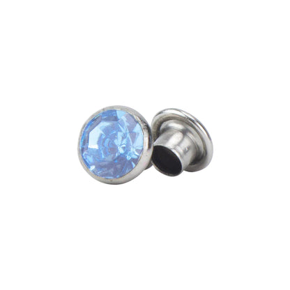 IVAN Crystal Rivets Blue 6*3.5mm 10PK / Mollies New Zealand
