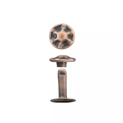 IVAN Vintage Rapid Rivets Antique Copper 9*12mm 100 Pack / Mollies New Zealand