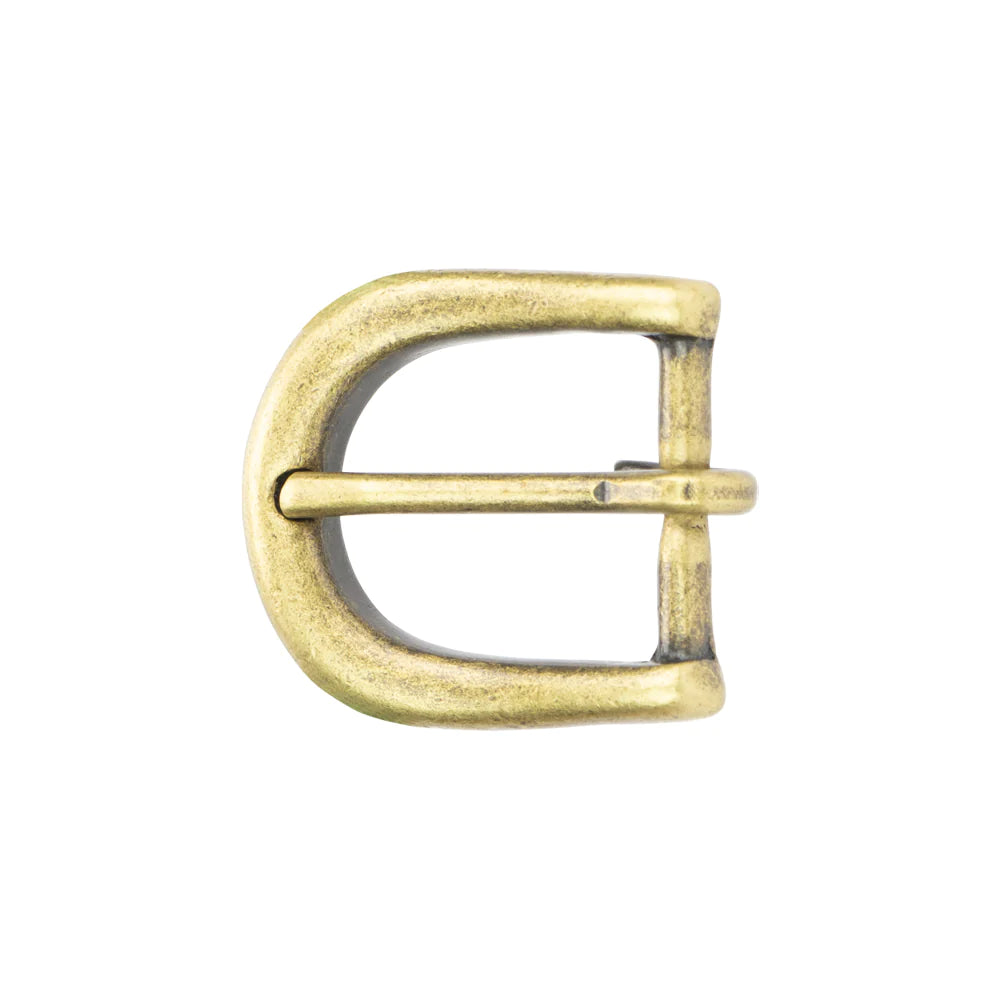 IVAN Lucian End Bar Buckle Solid Brass 25mm (1") / Mollies New Zealand