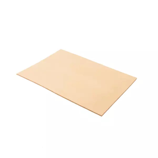 LEATHER Veg Tanned Premium / Panel [discon] A4 Natural / Mollies New Zealand