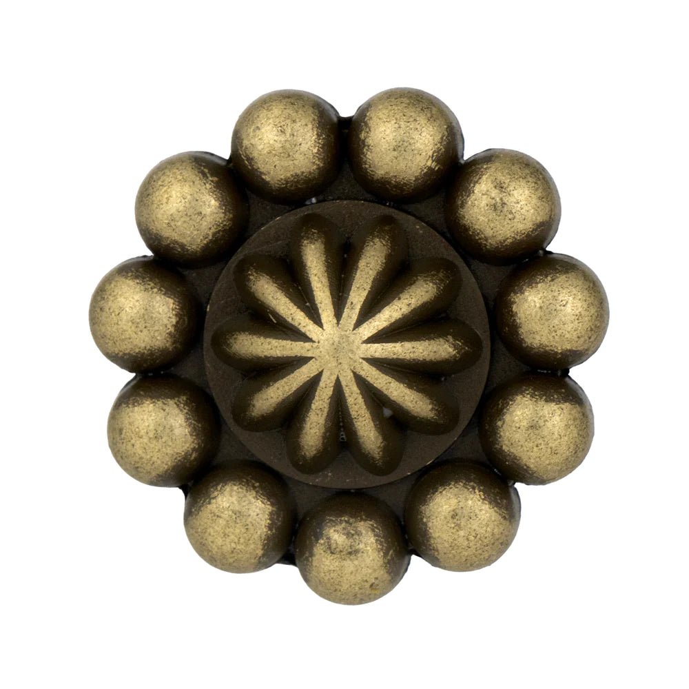 IVAN Sun Ridge Concho Antique Brass 32mm (1-1 4") / Mollies New Zealand