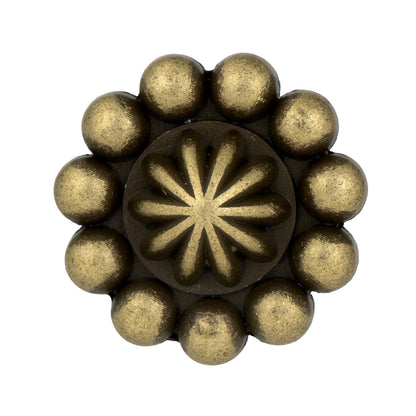 IVAN Sun Ridge Concho Antique Brass 32mm (1-1 4") / Mollies New Zealand