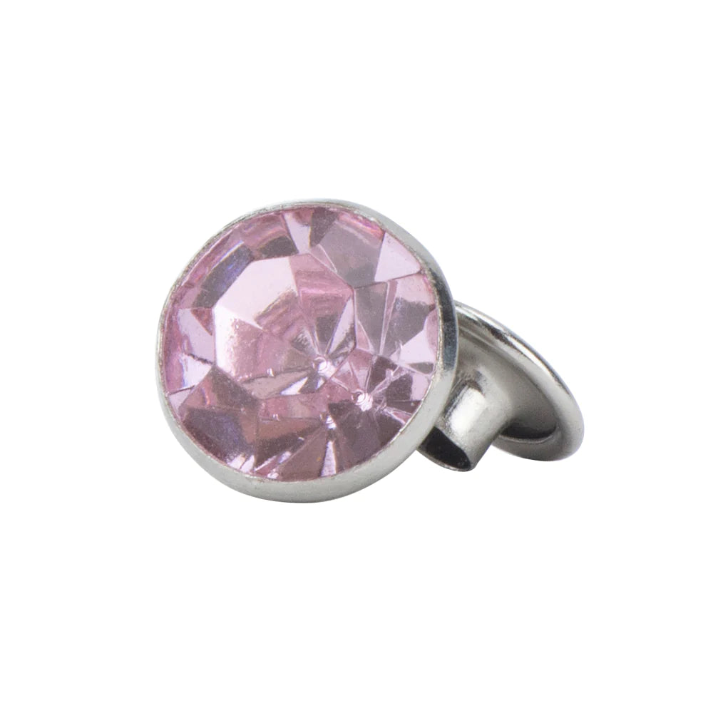 IVAN Crystal Rivets Pink 10*4mm 100PK / Mollies New Zealand