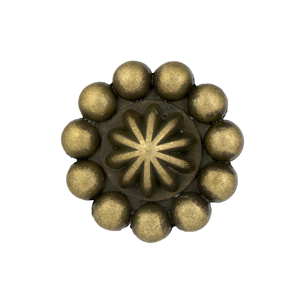 IVAN Sun Ridge Concho Antique Brass 25mm (1") / Mollies New Zealand