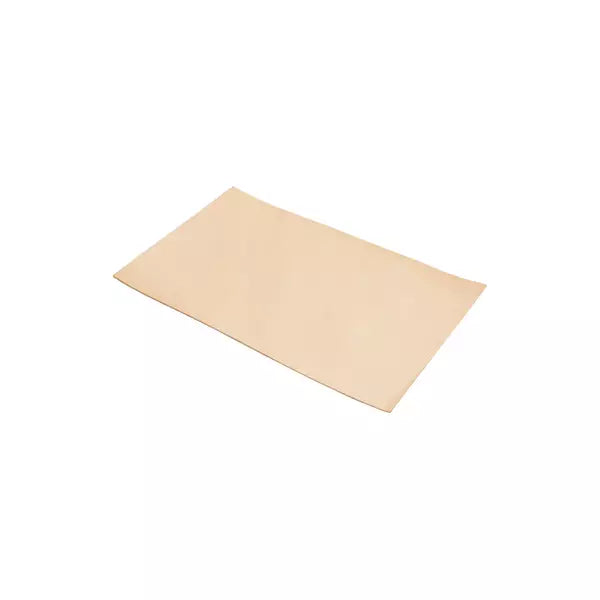 LEATHER Veg Tanned Top Grain / Panel (disc.) A5 2-3oz Natural / Mollies New Zealand