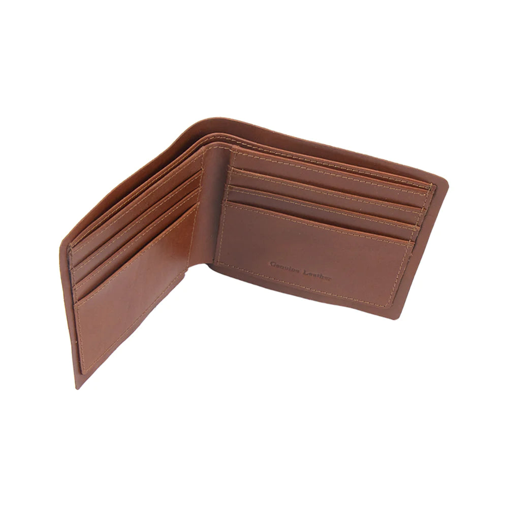 IVAN Veg Tanned Wallet Liners Brown Bifold / Mollies New Zealand