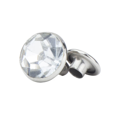IVAN Crystal Rivets Clear 10*4mm 100PK / Mollies New Zealand