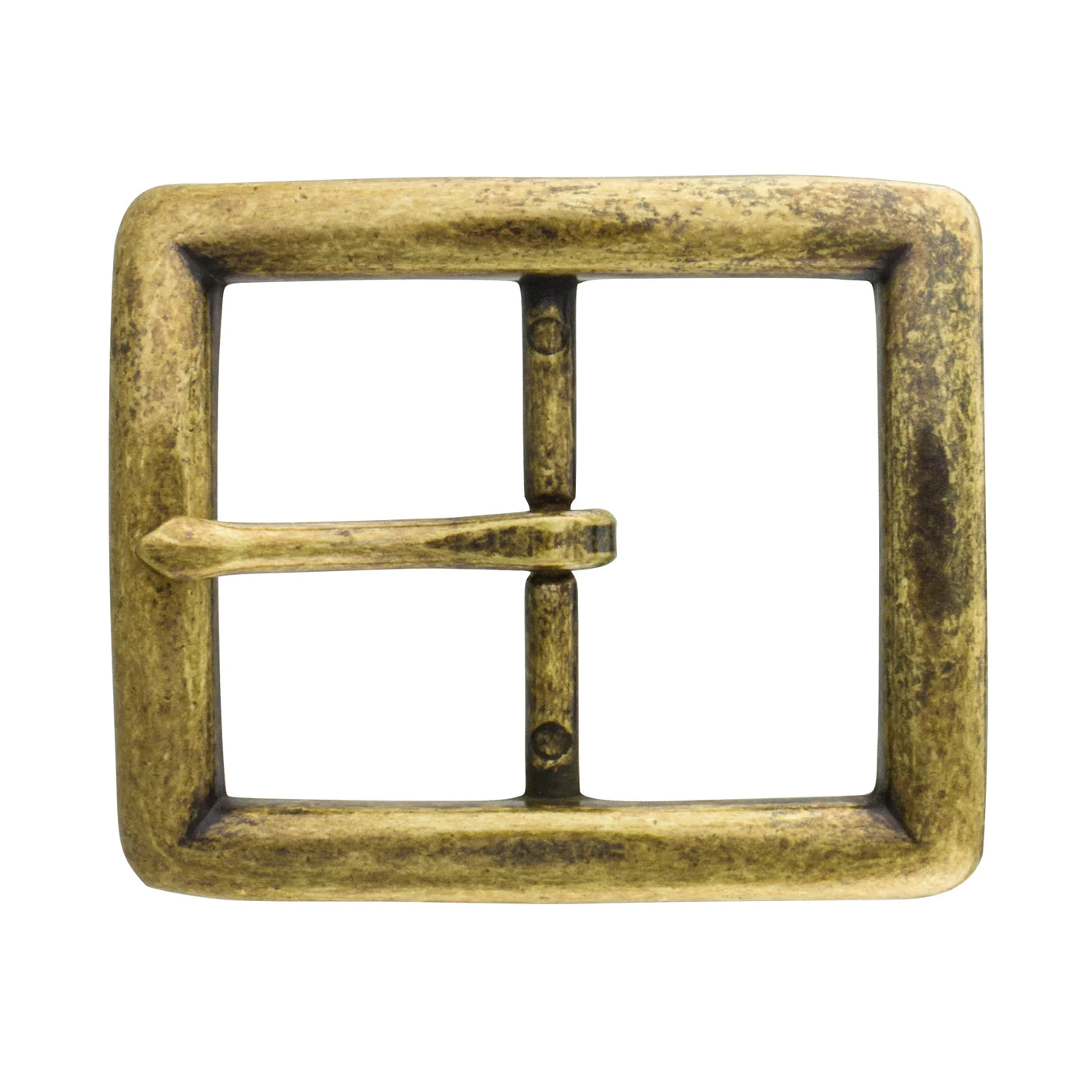 IVAN Seaton Center Bar Buckle Antique Brass 38mm (1-1 2") / Mollies New Zealand
