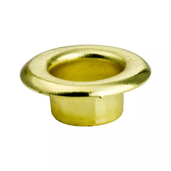 IVAN Steel Eyelets Brass Plate 8.5mm (5 16") 100 Pack / Mollies New Zealand