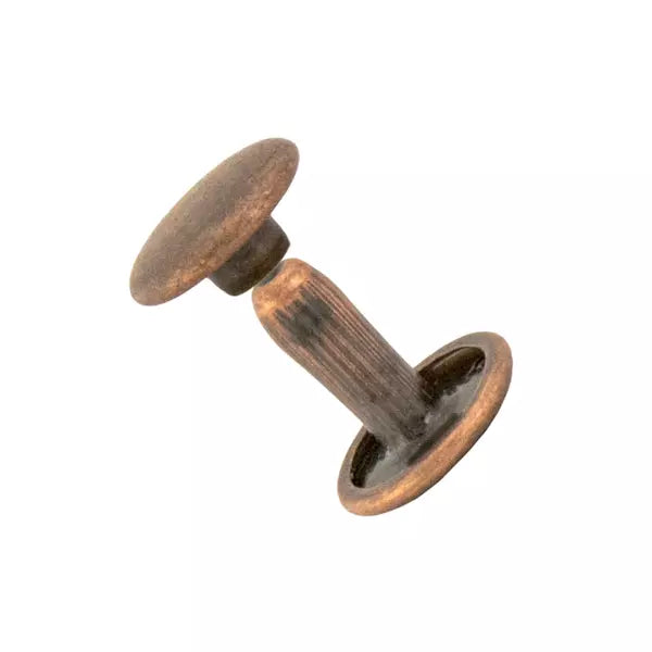 IVAN Double Cap Rivets Antique Copper 9*9mm / Mollies New Zealand