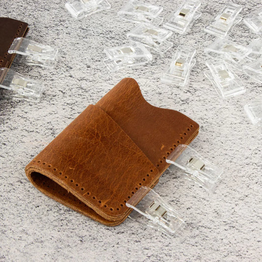 IVAN Leather Edge Clips | Mollies Make And Create NZ