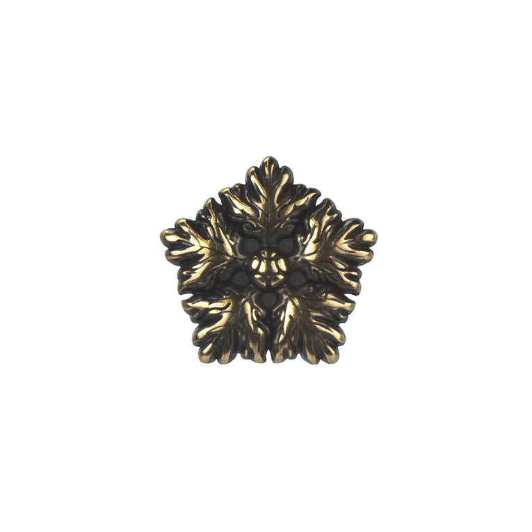 IVAN Euro Concho Titus Antique Brass 25mm (1") / Mollies New Zealand