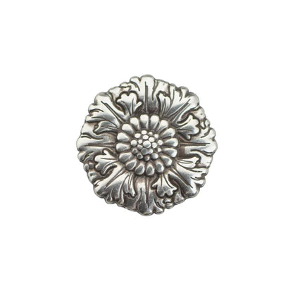 IVAN Euro Concho Palazzo Antique Silver 28mm (1-1 8") / Mollies New Zealand