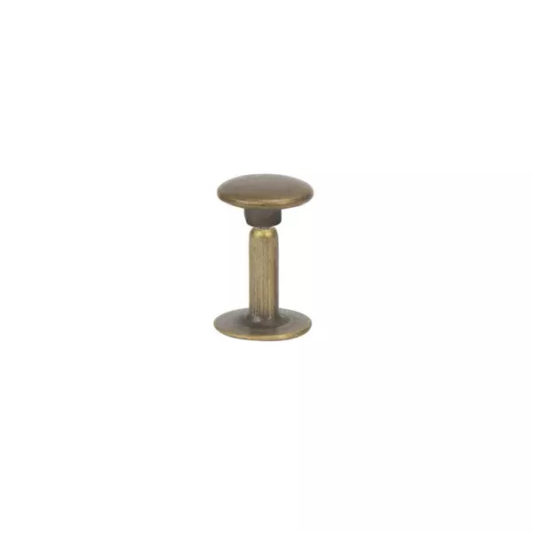 IVAN Single Cap Rivets Antique Brass 9*9mm 1000 Pack / Mollies New Zealand