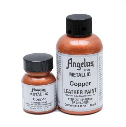 ANGELUS Acrylic Leather Paint Metallic Copper | Mollies Make And Create NZ