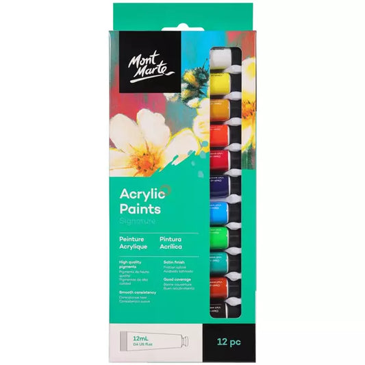 MONT MARTE Acrylic Paint Set | Mollies Make And Create NZ