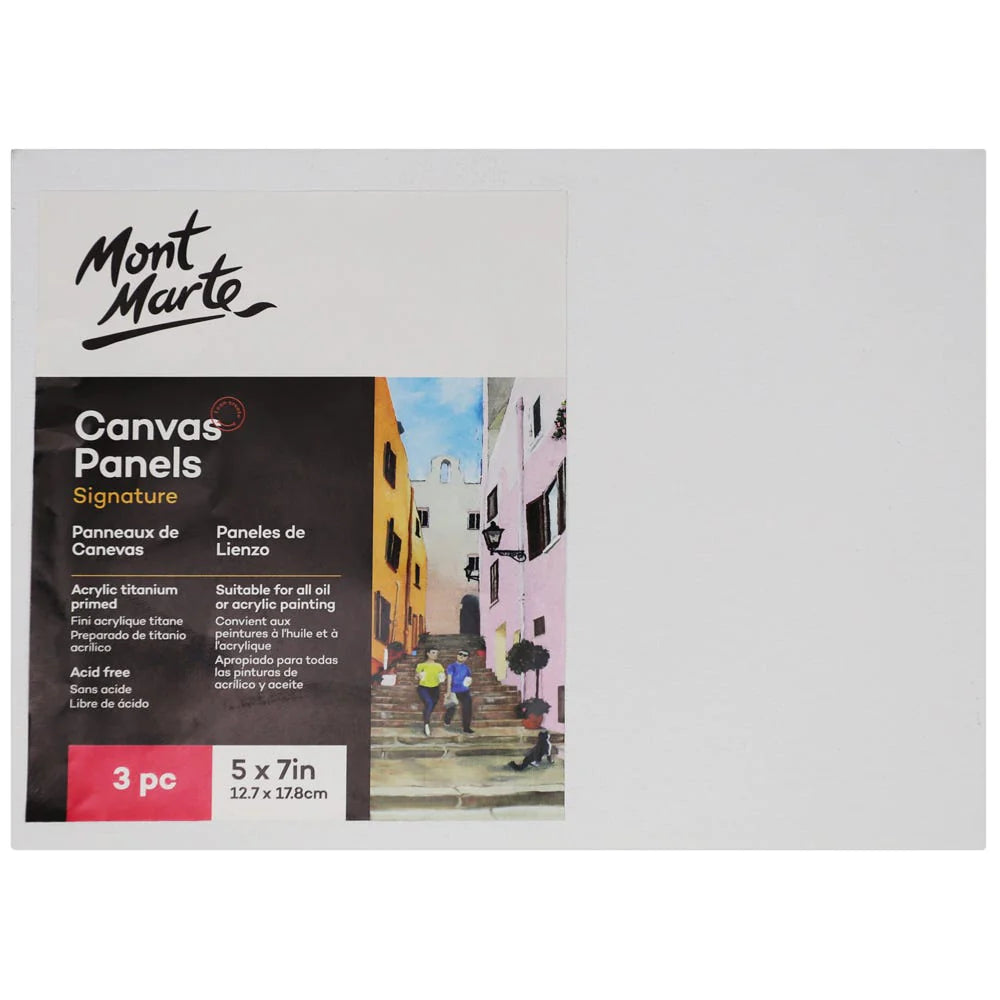 Mont Marte Canvas Panel Boards | Mollies Make And Create NZ