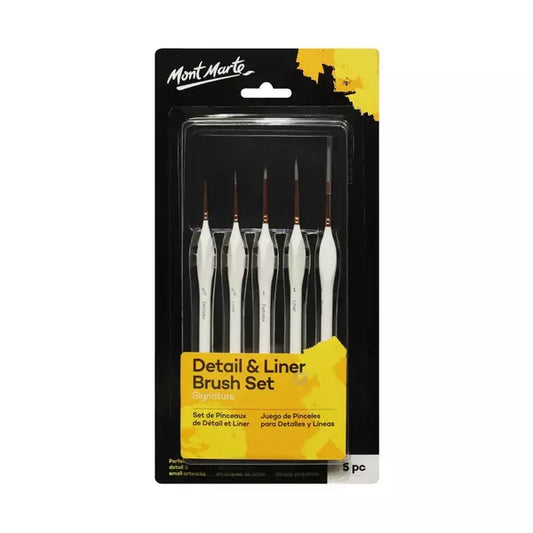 MONT MARTE Detail & Liner Brushes | Mollies Make And Create NZ
