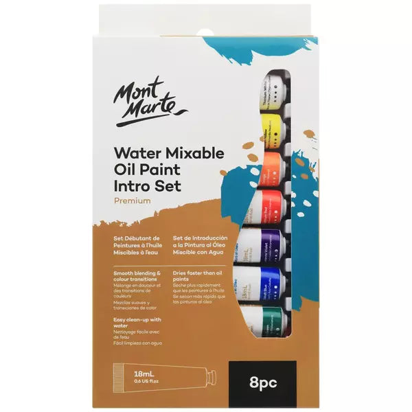 MONT MARTE Water Mixable Oil Paint | Mollies Make And Create NZ
