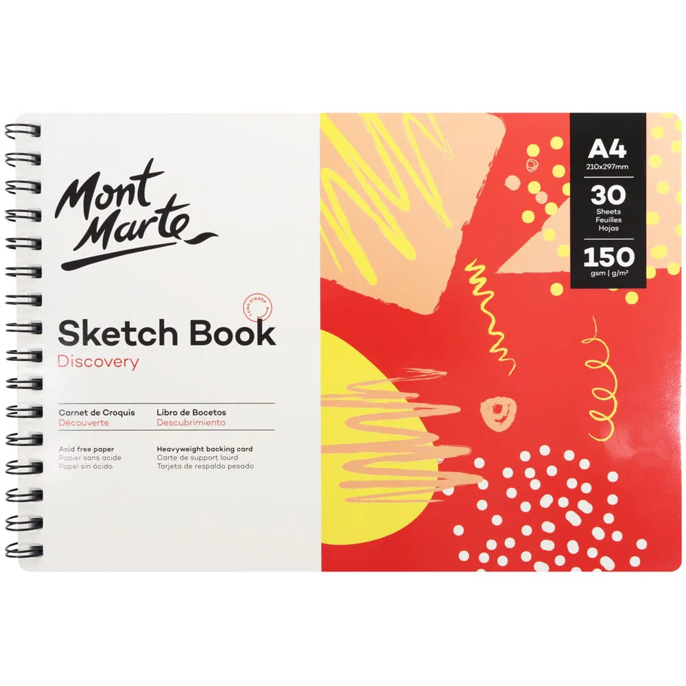 MONT MARTE Discovery Sketch Book | Mollies Make And Create NZ