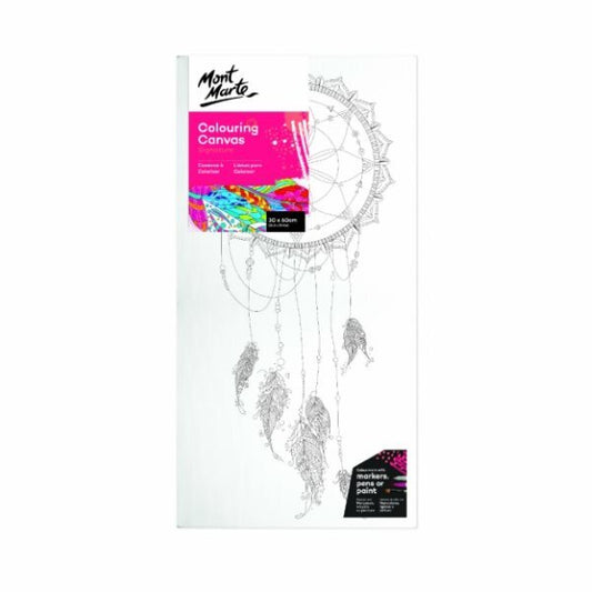 MONT MARTE Colouring Canvas | Mollies Make And Create NZ