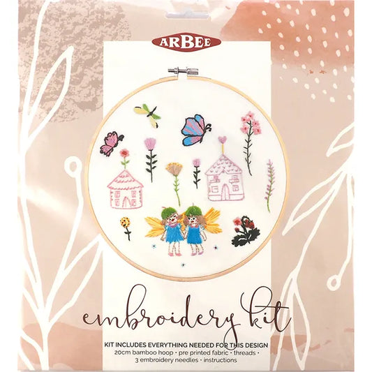 ARBEE Embroidery Kit Fairy Friends | Mollies Make And Create NZ