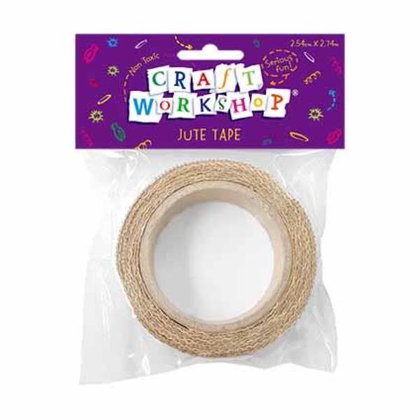 CRAFT Adhesive Jute Tape 2.7m Mollies