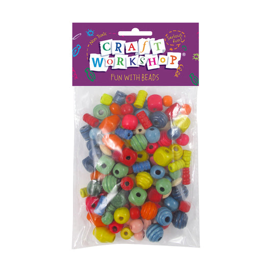 CRAFT WORKSHOP Beads Coloured Mixed | Mollies Make And Create NZ