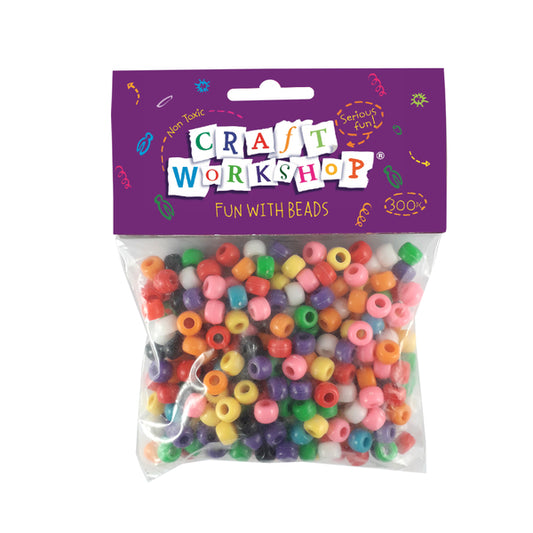 CRAFT WORKSHOP Pony Beads Brights | Mollies Make And Create NZ