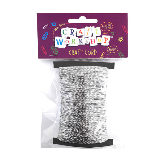 CRAFT WORKSHOP Silver Knotting Cord | Mollies Make And Create NZ