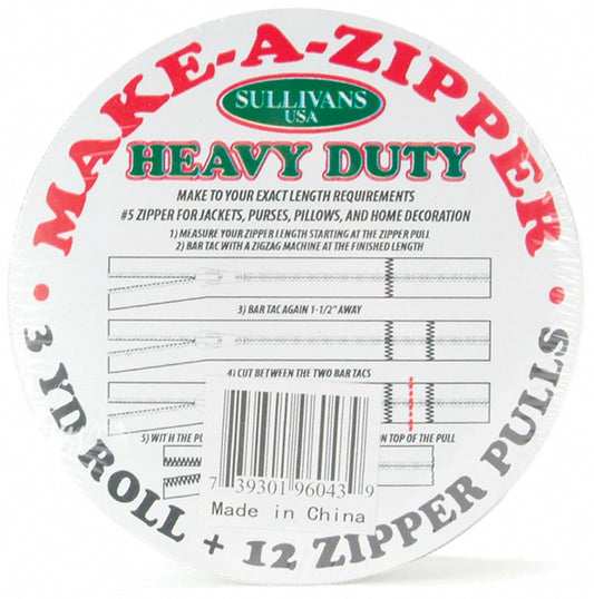 MAKE-A-ZIPPER Heavy duty | Mollies Make And Create NZ