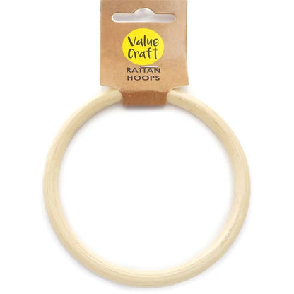 VALUE CRAFT Rattan Hoop Ring | Mollies Make And Create NZ