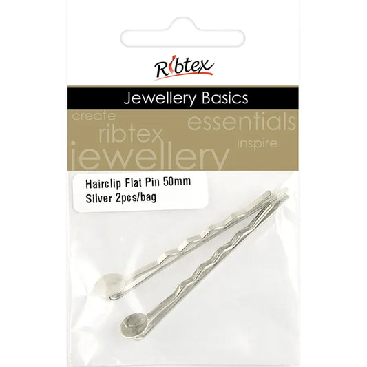 RIBTEX Hairclip Flat Pin | Mollies Make And Create NZ