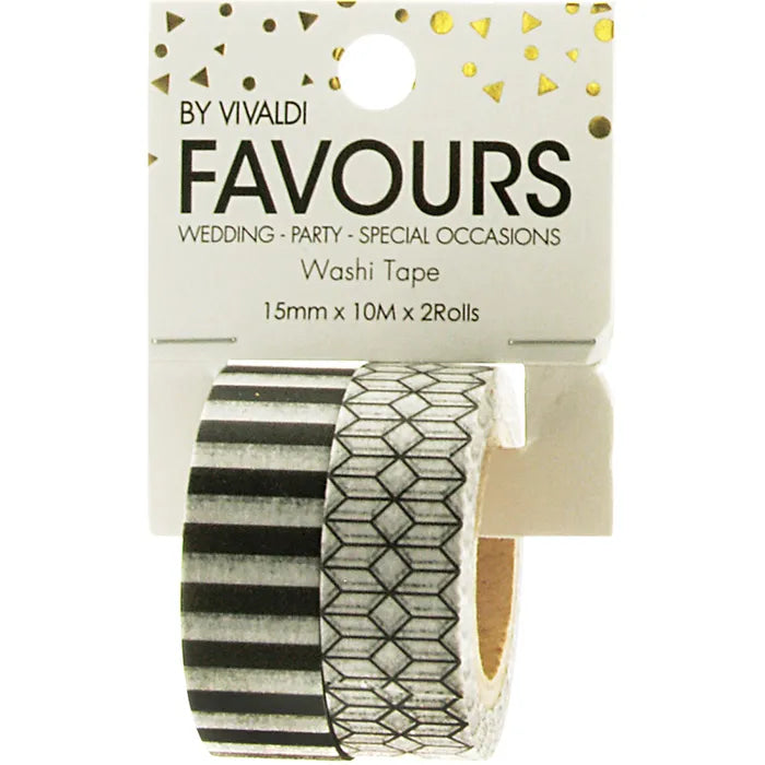 BY VIVALDI FAVOURS Washi Tape | Mollies Make And Create NZ