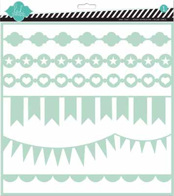 HEIDI SWAPP Stencil Borders / Mollies New Zealand