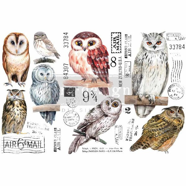 REDESIGN Transfer Owls | Mollies Make And Create NZ