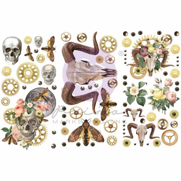 REDESIGN Transfer Boho Skulls / Mollies New Zealand