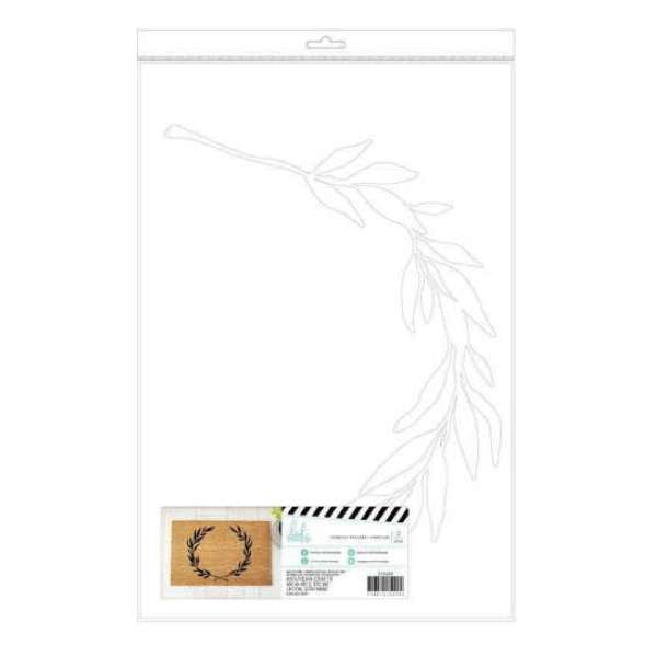 HEIDI SWAPP Stencil Wreath Leaves / Mollies New Zealand
